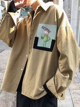 Мардона баҳор мультфильм чоп Мода ва ҷомаи тасаллӣ